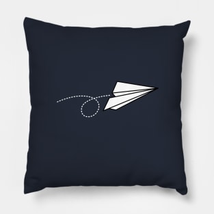 Adventure Paper Plane Pillow