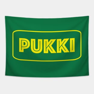 PUKKI (Yellow) Tapestry