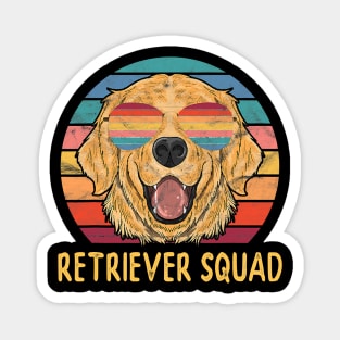 Golden Retriever Dog Squad Retriever Squads Magnet