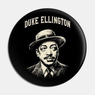 duke ellington Pin