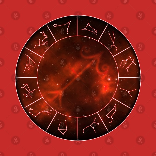 Saggitarius Zodiac Symbol by ArnarionArt