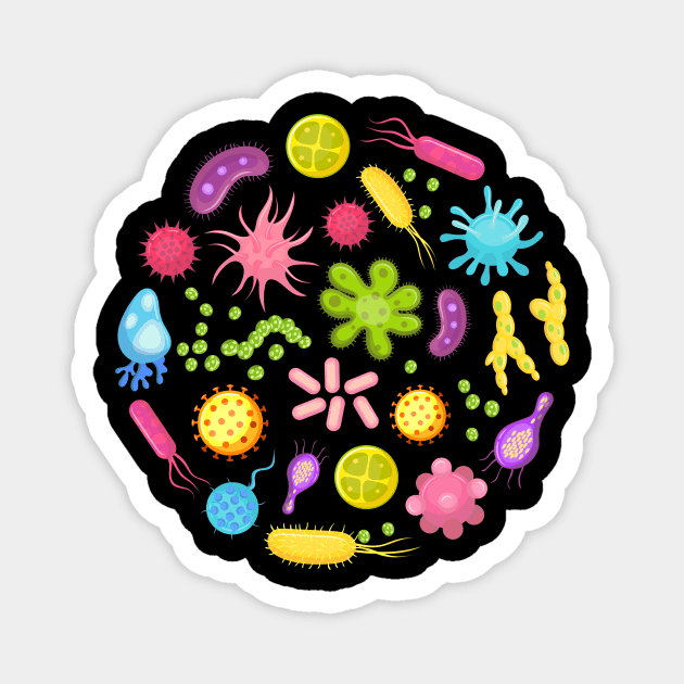 Microbiology Microbiologist Science Magnet by letnothingstopyou