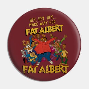 Fat Albert Make Way For Fat Albert Pin