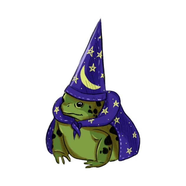 Frog Wizard by frenchtoastt