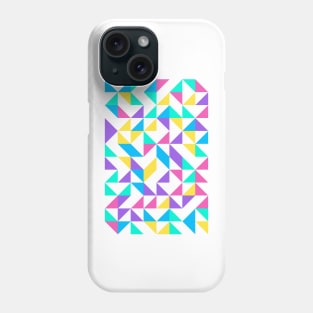 Trendy Geometric Colourful Triangle Pattern Phone Case