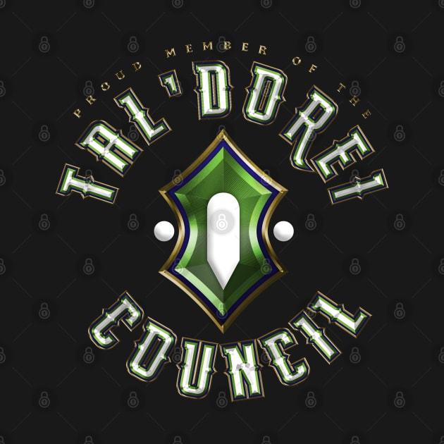 Proud Member of the Tal'Dorei Council by huckblade
