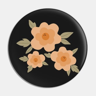 Autumn Flowers Pin