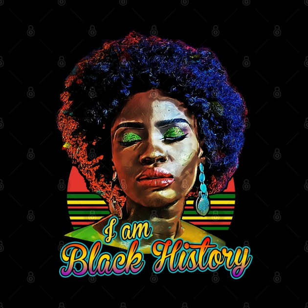 I am black history, black history, black woman, black girl magic by UrbanLifeApparel