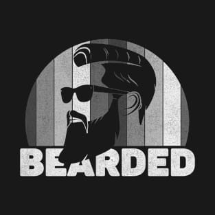 Cool Vintage Bearded Hipster Beard Life T-Shirt