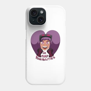 So Many Possibilities - Excited Princess Phone Case