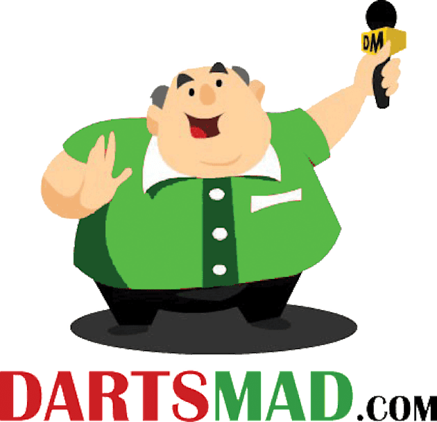 Darts Mad green logo Kids T-Shirt by Darts Mad