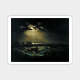 High Resolution William Turner Fishermen at Sea 1796 Magnet