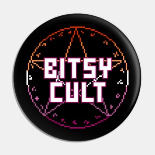 Lesbian Bitsy Cult Pin