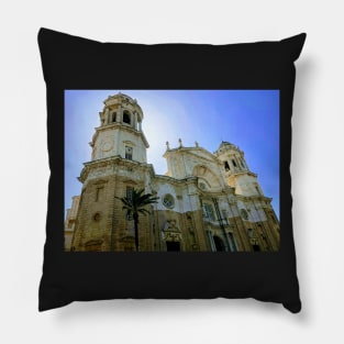 Catedral de Santa Cruz de Cádiz Pillow