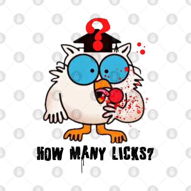 Tootsie Roll Mr Owl How Many Licks? by Museflash