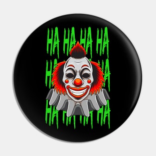 Halloween Clown 1.5 - Ha Ha Ha Pin