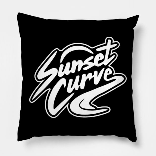 Sunset Curve Julie and the Phantoms 90s vibes Pillow by BeepTreasure