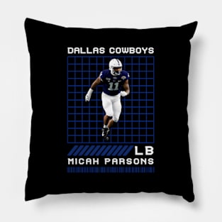 Micah Parsons - Lb - Dallas Cows Pillow