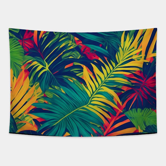 Tropical Palms Tapestry by MyBeautifulMess