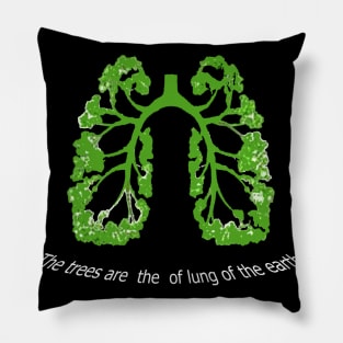 Tree lung natural earth T-shirt #Tree#earth Pillow