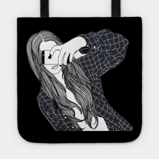 Tumblr Girl Illustration Design Vaporwave Aesthetic Funny