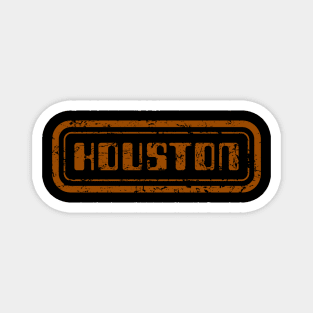 Rollerball – Houston Logo (weathered and worn) Magnet