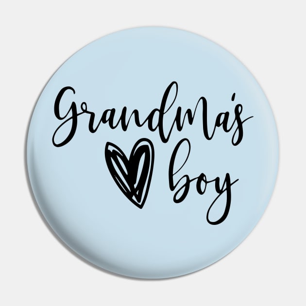 Grandma's Boy Baby Gifts Pin by ArchmalDesign