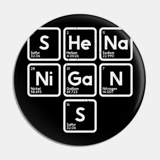 Chem Shenanigans Pin