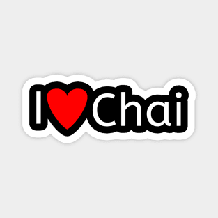 I love chai Magnet