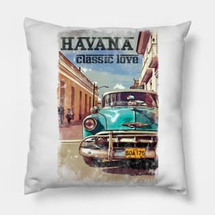 Cuba Havana Pillow