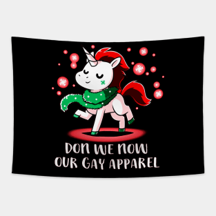 Don We Now Our Gay Apparel Tapestry