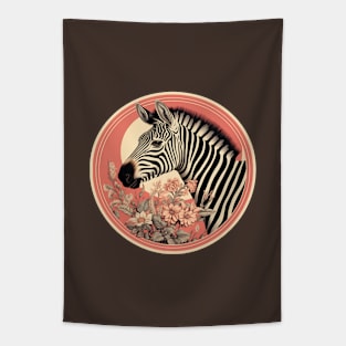 Tango Zebra Bloom Tapestry