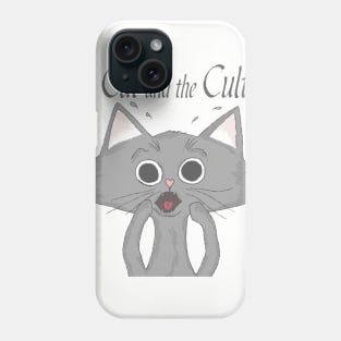 Bastion the Cat Tee (Light) Phone Case