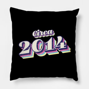 2014 Birthday Pillow