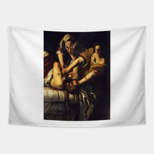 These Hoes Ain't Loyal Judith Beheading Holofernes Artemisia Gentileschi Shirt Tapestry