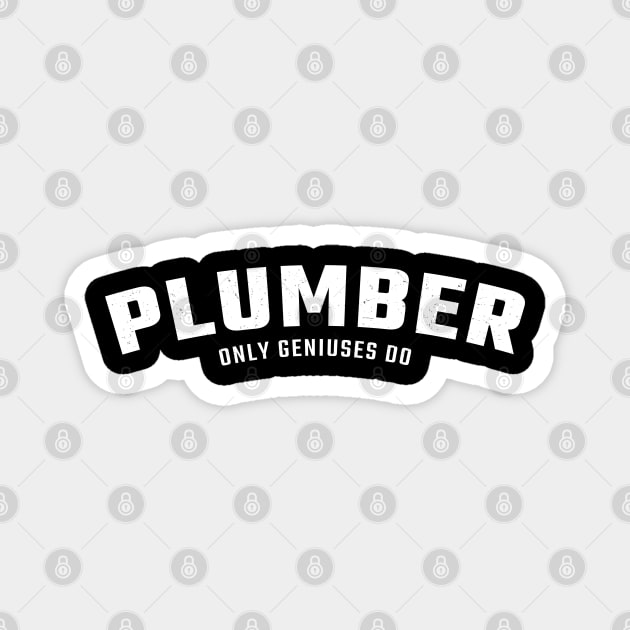 plumber Magnet by Circle Project