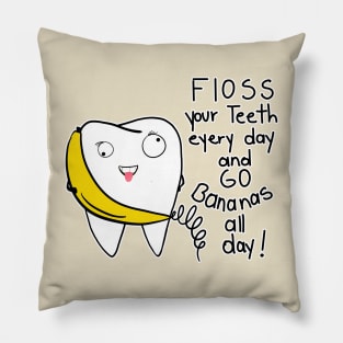 GO BANANAS Pillow