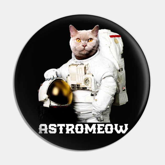 Astrocat Pin by ArtBot