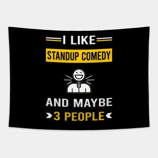 3 People Standup Comedy Stand-up Comedian Tapestry