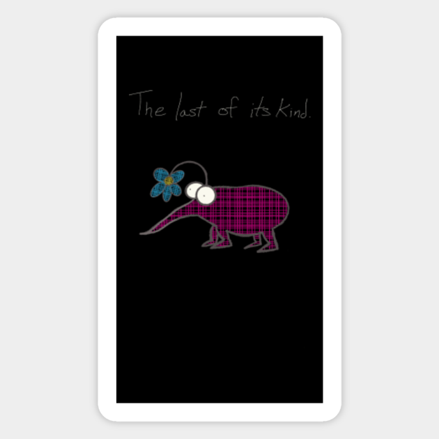 The Last of its Kind. - Endangered Species - Sticker | TeePublic The Last of its Kind. - Endangered Species - Sticker | TeePublic