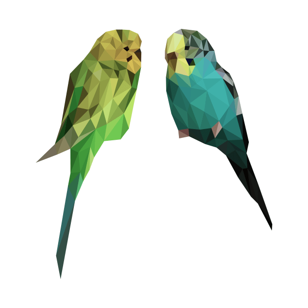 Budgies by DigitalShards