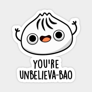 You're Unbelieva-boa Cute Dimsum Bao Pun Magnet