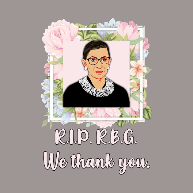 R.I.P. R.B.G. by AmandaPandaBrand