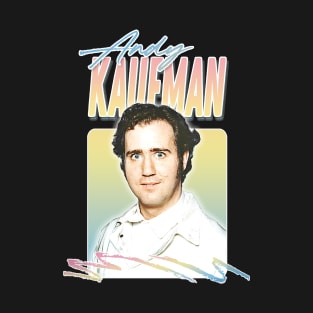 Andy Kaufman //// Retro Fan Aesthetic Design T-Shirt