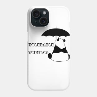 Panda's Tolerable Tuesday Phone Case