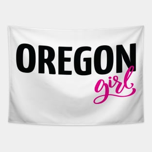 Oregon Girl Tapestry