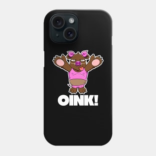 I won't eat you! - Oink Phone Case