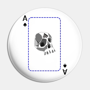 Ace of spades Pin