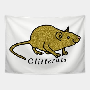 Glitterati Rat Pun Tapestry