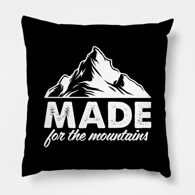 Mountains and adventure Pillow by My Happy-Design